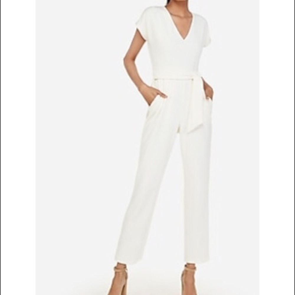 express white petite jumpsuit